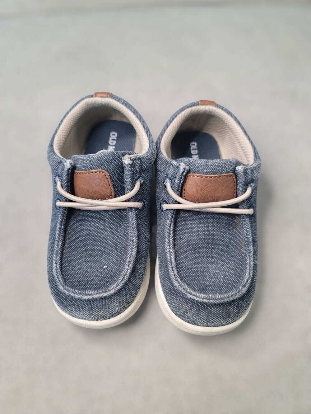 Old Navy Toddler Boys Slip On Deck Shoes, Sz 10